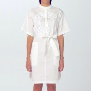 Burberry White Shirt Dress US Size 4